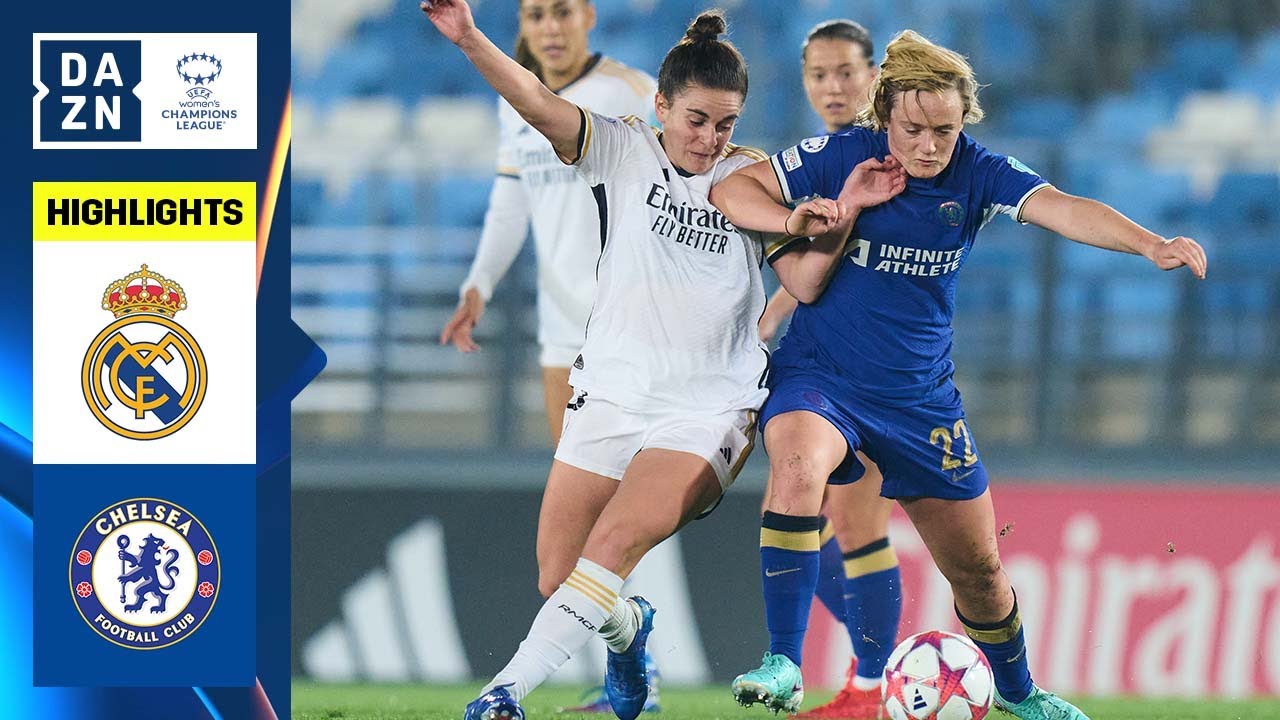 Real madrid femenino contra chelsea femenino