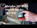 Metabo SB18LTX Comb-Drill Impuls Mode - a Toolstop REVIEW