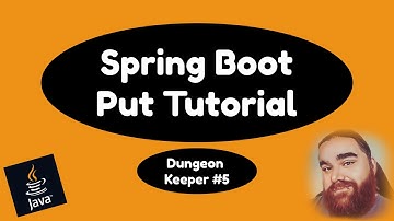 Spring Boot API Tutorial #5: Put Object