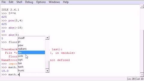 Python Programming Tutorial   4   Modules and Functions video x flv