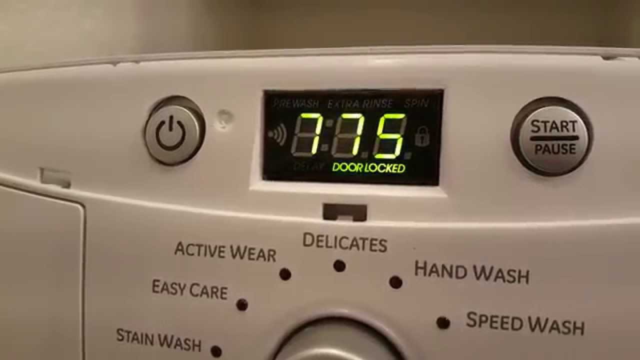 Ge Front Loader Washer Test T11 Youtube