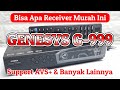 Review genesys g999 receiver parabola termurah dikelasnya namun dapat dioprek lebih jauh