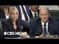Watch: Pam Bondi declines to comment on legal justification for Venezuela boat strikes