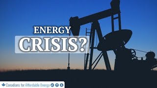 An energy CRISIS in the making