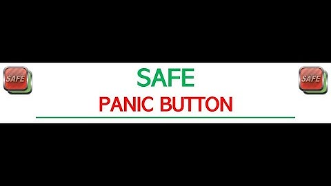 SAFE Panic Button Demo