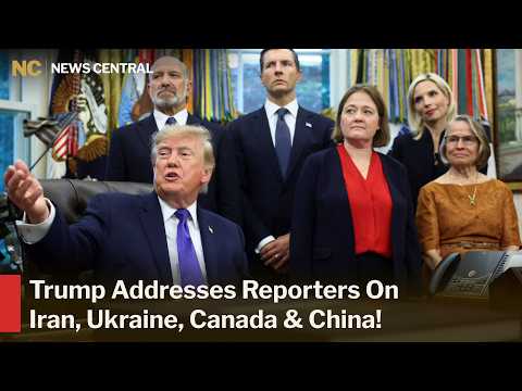 FULL QA Session: Trump’s Explosive Oval Office Briefing on Iowa Steel Project & Midterms | AC1Z
