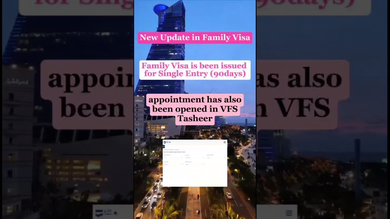 Big update on family visas—90-day single entry now available! ✅✈️