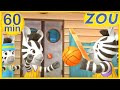 Zou en espaol  zou juega deportes  60 min recopilacin  dibujos animados