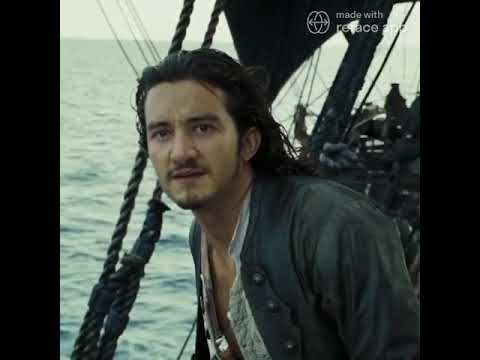 احمد مالك في مشهد من فيلم قراصنة الكريبي احمد مالك