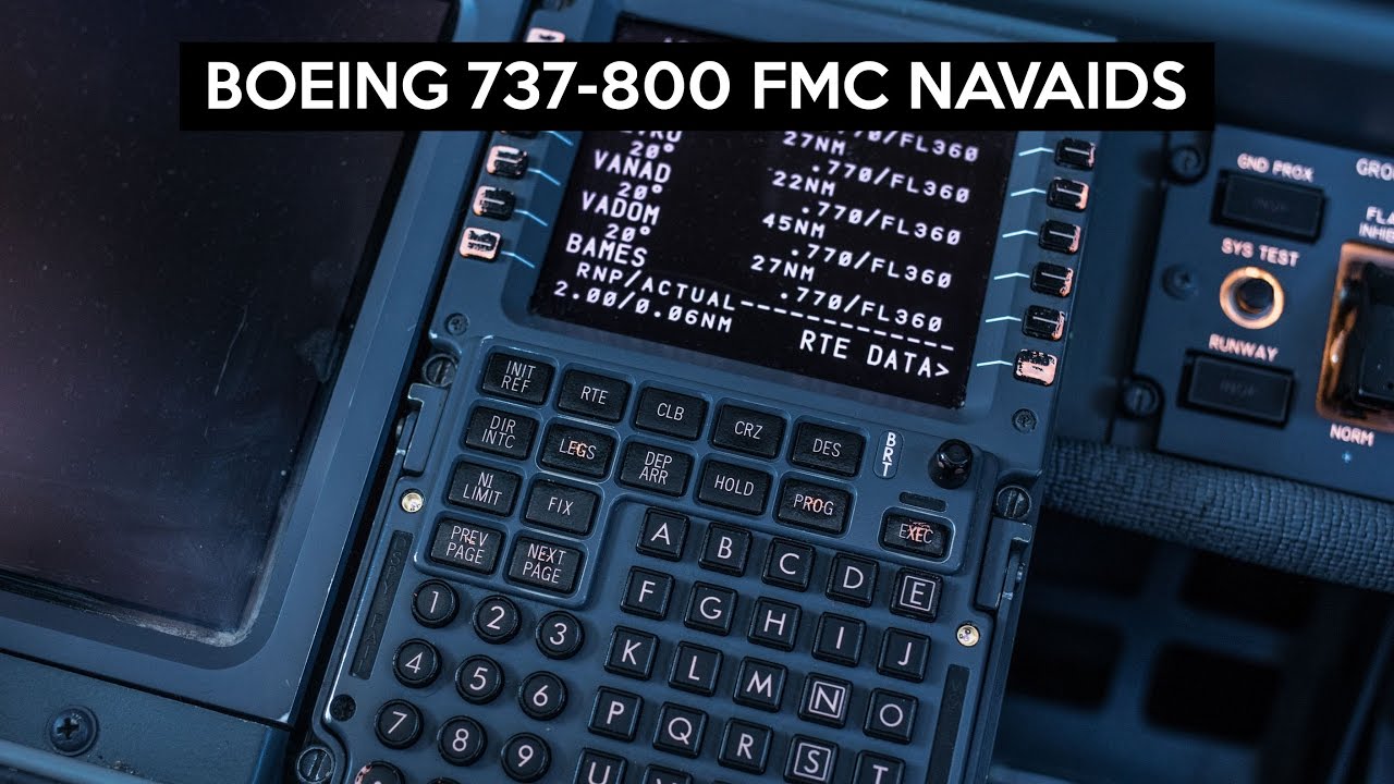 boeing 767 fmc training software