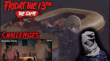 Friday the 13th the game - Gameplay 2.0 - Challenge 10 - Jason part 2