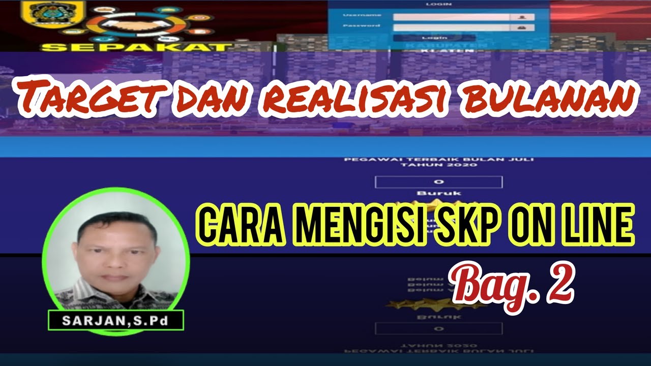 TUTORIAL CARA MEMBUAT DAN MENGISI SKP ON LINE GURU TERBARU 2020 BAG.2