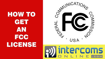 how to Get and FCC License for Two-Way Radios - 888-298-9489