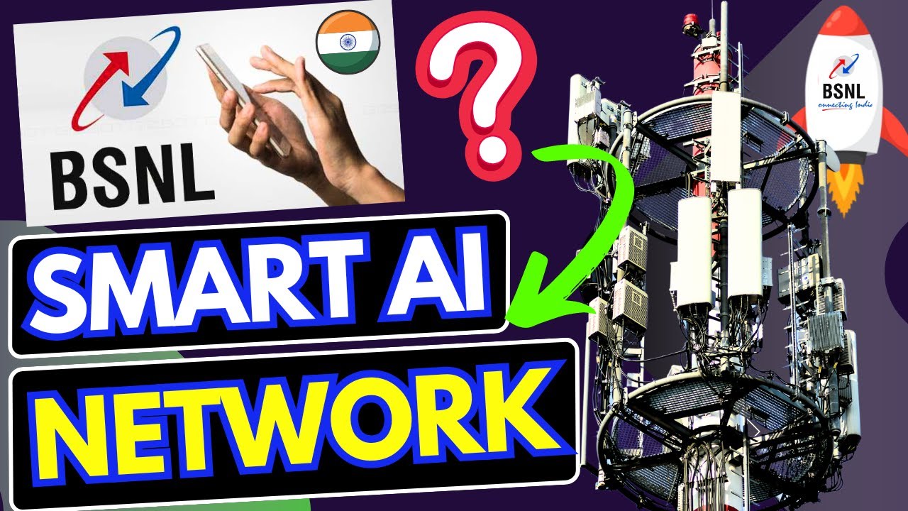 BSNL Ai Smart Network Launch | BSNL AI 4G 5G Network | BSNL Most Secure ...