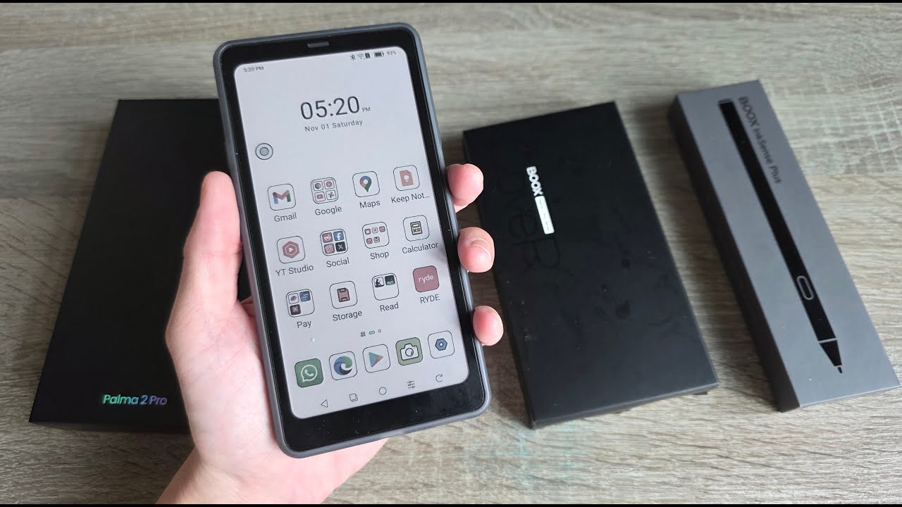 BOOX Palma 2 Pro unboxing & first impression - YouTube