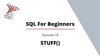 STUFF in SQL|SQL for Beginners|Interview Questions |Subash K