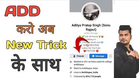 How To Add Aditya Pratap Singh ( Sonu Rajput ) LeTesT Trick | Sonu Rajput Ko Kaise Add Kare | 2021