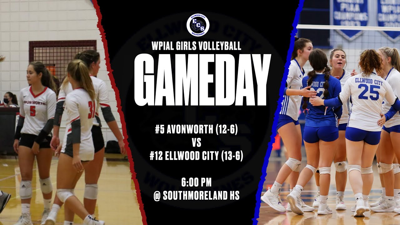 ECS WPIAL Volleyball Playoffs 12 Ellwood City vs. 5 Avonworth [10
