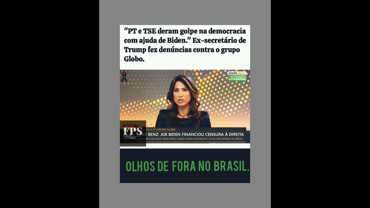 🚨Governo Biden e as Eleições de 2022 no Brasil: O Que Não Te Contaram!🇺🇸