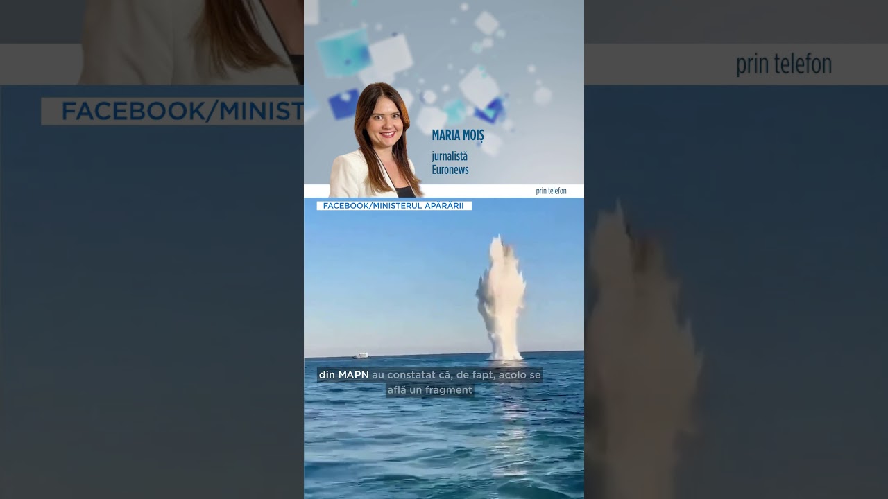 Alertă la Marea Neagră: dronă cu explozibil, lângă Sulina