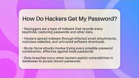 How Do Hackers Get My Password? - Everyday-Networking