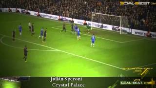 Big Save ! Goal Keeper Julian Speroni Chrystal Palace VC Chelsea 2014 premier