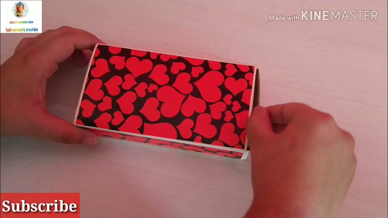 DIY How to make jumping Box/Surprise Box/Gift Box YouTube