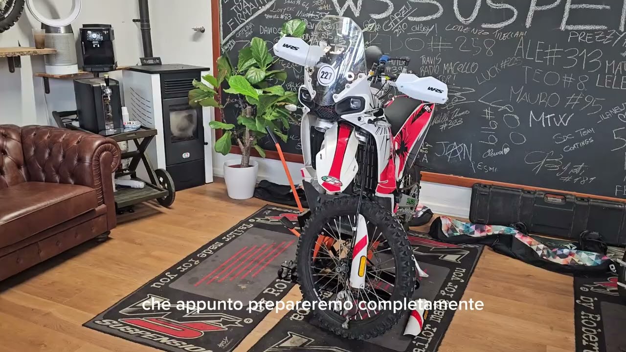 KOVE 450 RALLY !! Andiamo a scoprire insieme le sospensioni si questa Chinabike !!