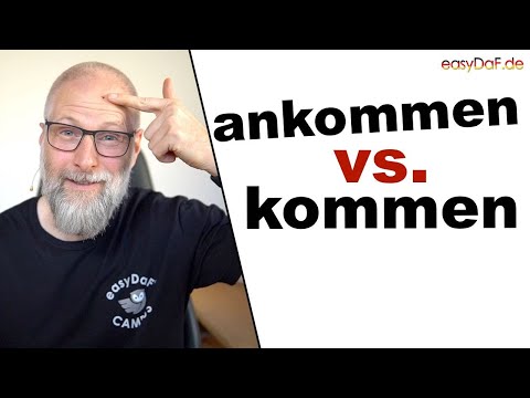 Video: Würde ankommen oder ankommen?