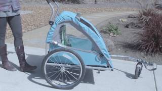 bell bike trailer