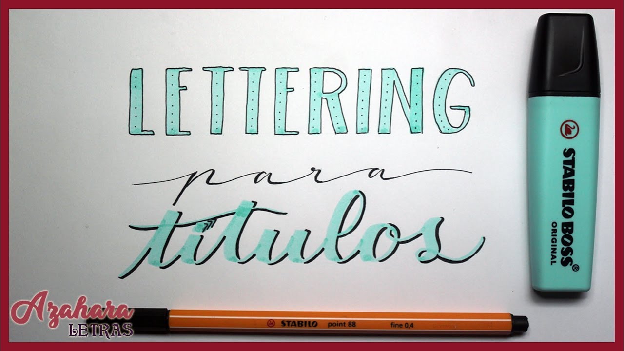 Titles Lettering Ideas to Take Beautiful Notes - thptnganamst.edu.vn
