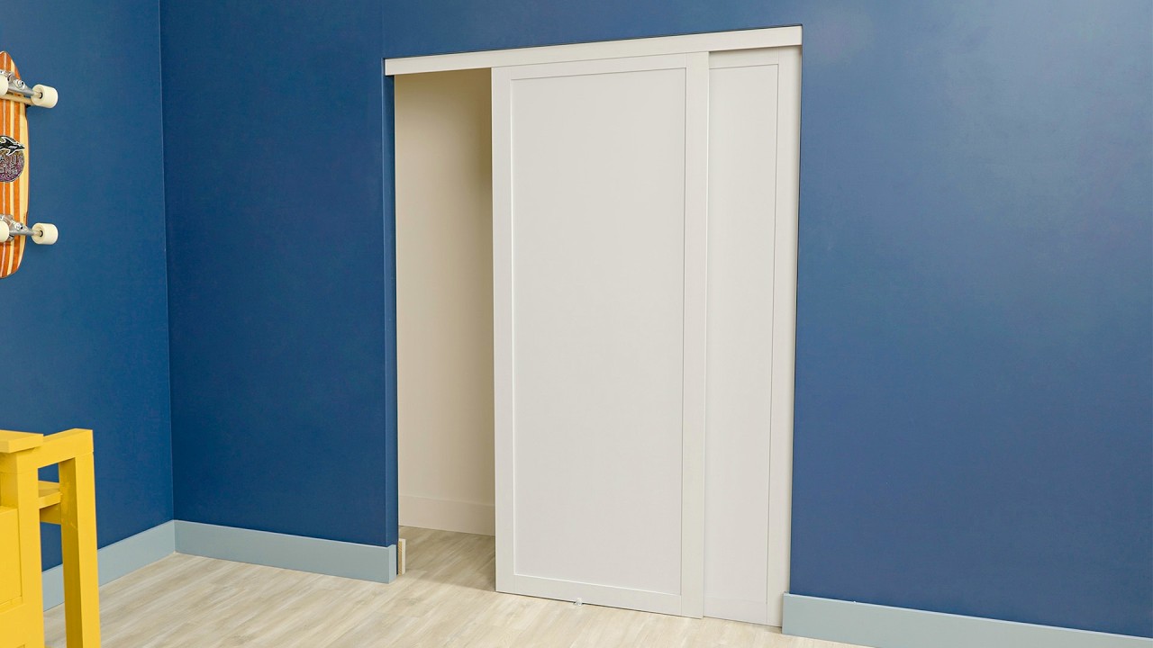 How to Install Sliding Closet Doors - YouTube