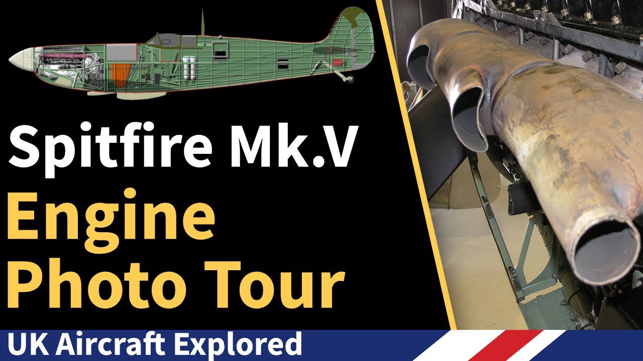 Spitfire Mk V – Merlin Engine Photo Tour - YouTube