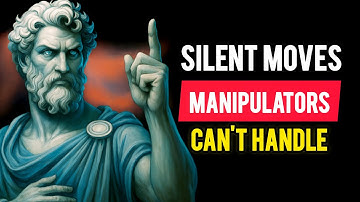 Silent Habits That Make You Impossible To Manipulate STOICISM STOIC LIFE LESSONS