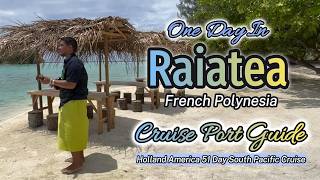 Raiatea, French Polynesia -Taha'a, Vanilla Farm, Rum Factory, Snorkeling, Pearl Farm & Private Beach