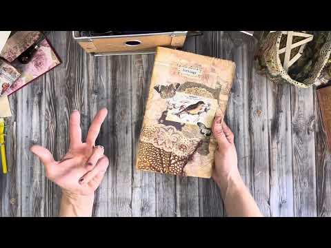 Day 69 100 No Sew Easy Journal Binding