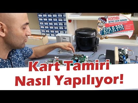 Buzdolabı Elektronik Tamirini Nasıl Yapıyoruz? Kart Tamiri Garantili mi?