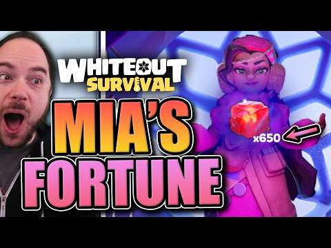 Back at it with Mia's Fortune! [decent luck?] Whiteout Survival
