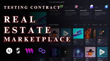 Testing Contract | Build Real-Estate Marketplace Using ThirdWeb, Next Js & Deploy To Polygon
