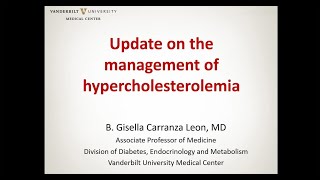 Update on the Management of Hypercholesterolemia