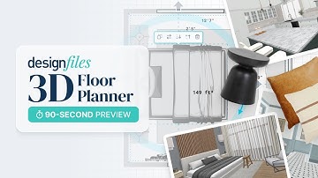 DesignFiles 3D Floor Planner: 90-Second Preview