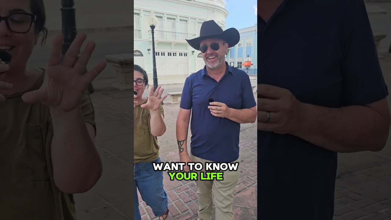Walking and talking in Puerto Rico with @RestMission and guest  Ghesi Stojanov
