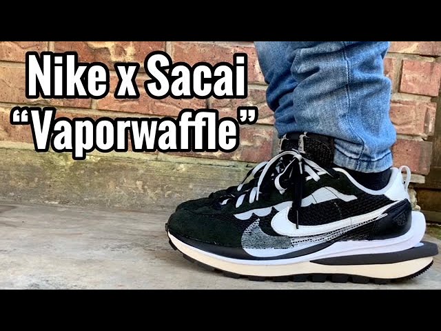 新着商品 SACAI×NIKE VAPOR WAFFLE BLACK AND WHITE www.fuji-water.co.jp