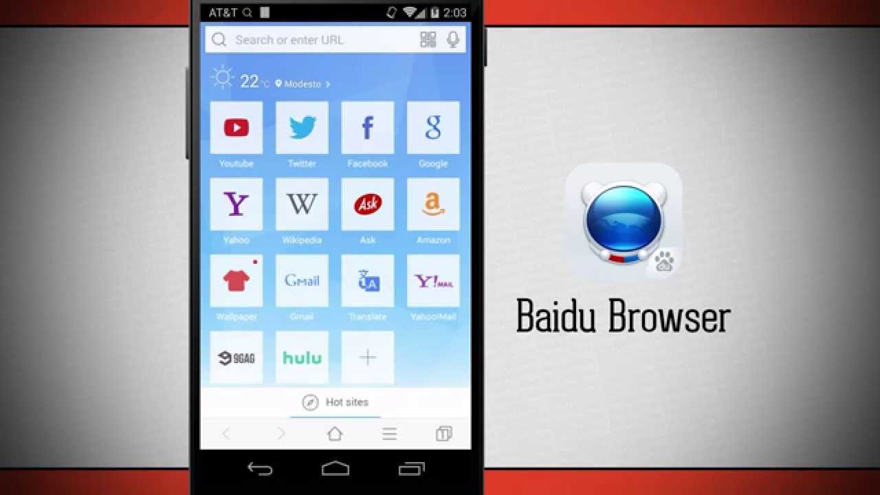 Baidu Browser Android App Demo - DailyAppShow - YouTube