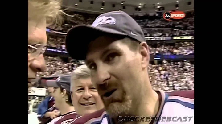 Joe Sakic Hands Ray Bourque The Stanley Cup 2001 E...