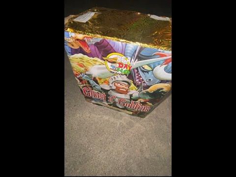 Ghost n goblins firework 35 shot cake