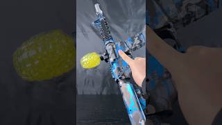 New M4A1 gel blaster with Rainbow tracer! Who needs this toys? #gelblaster #airsoft #toys