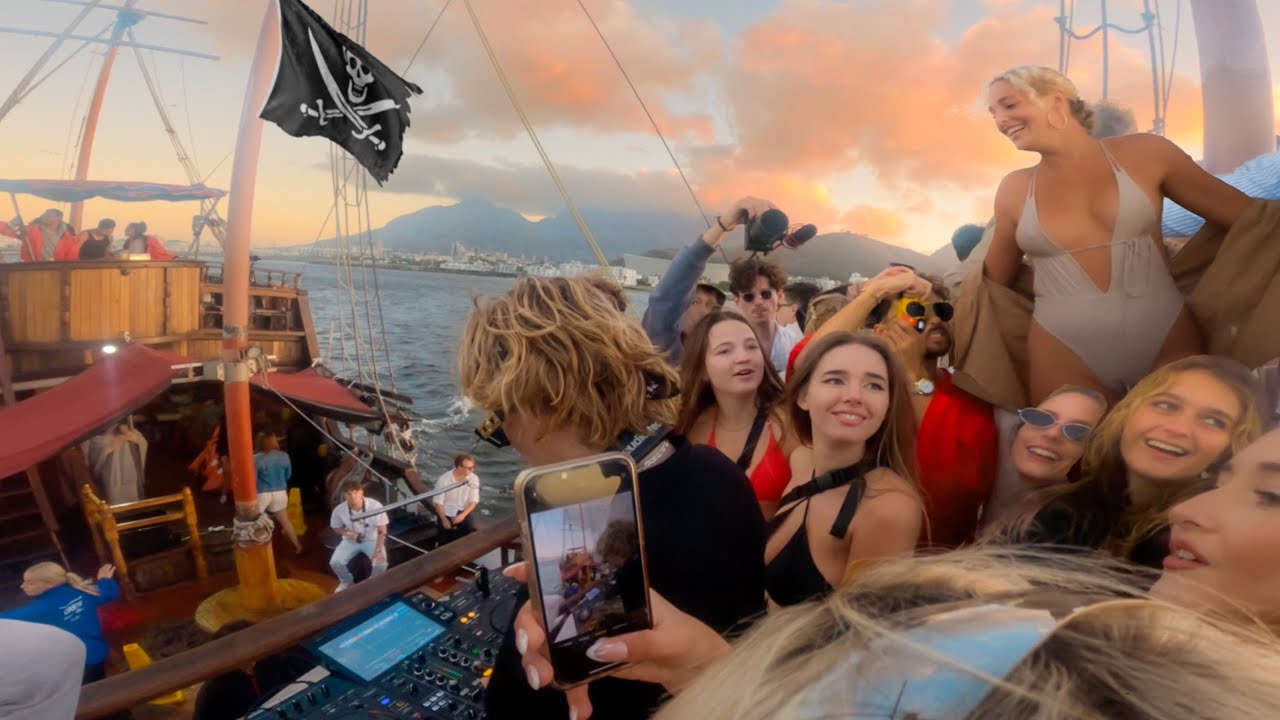 I DJ'd a Party on a Pirate Ship - YouTube