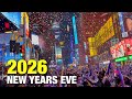NYC Times Square NYE 2026 Ball Drop Countdown 🎉