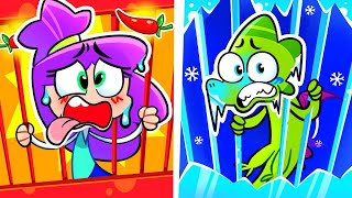 My Friend Is Trapped  Escape From The Color Prison  Funny English for Kids!